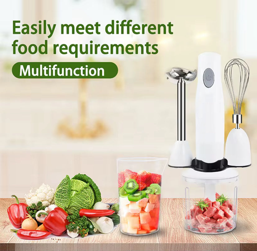 Multifunctional Blender 4 in 1 Electronic Hand Mixer